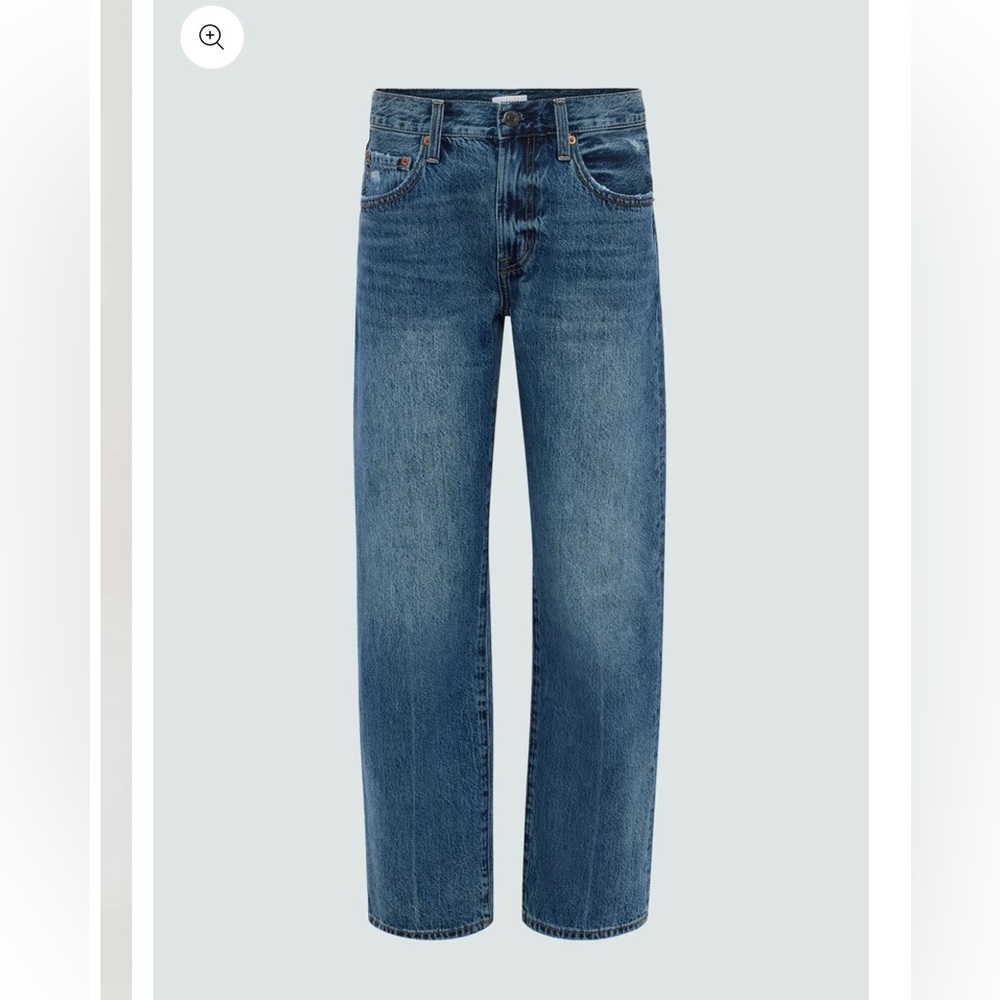 PISTOLA Lexi Mid Rise Bowed Straight Jean - Artisan